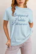Support Public Libraries Tee Shirt with Stars Gift for Librarian or Bookworm Who Loves Reading Read Banned Books Aeshetic Tee for Reader Graphic Tee – Premium Graphic · Great Gift For Fans