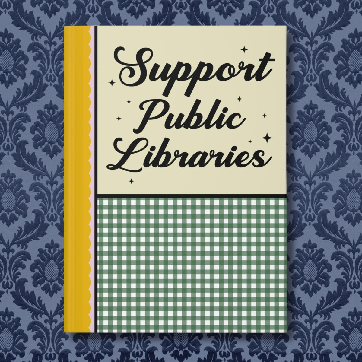 Cute Bookish Notebook Support Public Libraries Gift for Librarian or Bookworm Who Loves Reading Read Banned Books Aeshetic Tee for Reader Graphic Tee – Premium Graphic · High-Quality Print