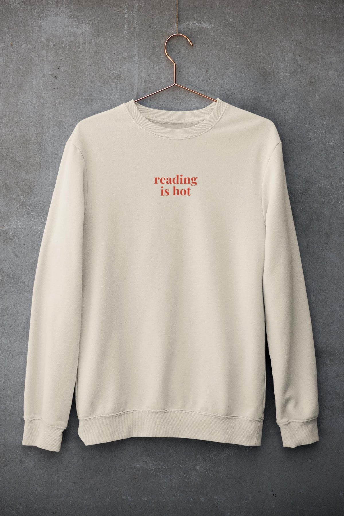 Reading is Hot Funny Bookworm Sweatshirt Romance Reader Librarian Funny Saying Crewneck Book Lover Gift Idea Fantasy Romance Reader Sweatshirt – Fan Favorite · Must-Have Style