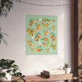 Subtle Democrat Wall Art Oranges and Cute Flowers Presidents Aren39t Kings Floral Feminist Goblincore Fruit Lover Print Equal Rights Gift Graphic Tee – Soft Feel · Perfect For Daily Wear