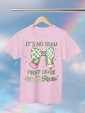 St Patricks Day Teacher Shirt First Grade Rocks Funny Saying Teaching Assistant TShirt for Teaching Assistant Elementary Education Major Graphic Tee – Fan Favorite · Great Gift For Fans