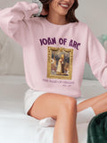 Joan of Arc Art History Sweatshirt French History Buff Gift for Social Studies Teacher or European History Professor Women39s History Shirt Sweatshirt – Feel-Good Design · Great Gift For Fans