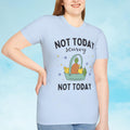 Funny Fruit Lover Shirt for Historian Not Today Scurvy Gift for History Teacher or History Lover Social Studies T with Cute Retro Fruit Graphic Tee – Aesthetic Look · Perfect For Daily Wear