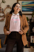 First Grade Teacher Sweatshirt with Bow Graduation Gift for Elementary Education Major or Cute Congratulations Present for New Teacher Sweatshirt – Cozy Vibes · High-Quality Print
