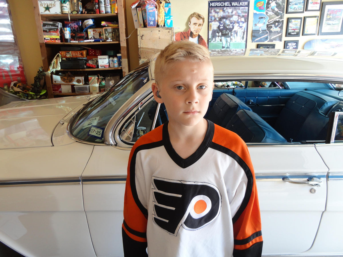 Vintage 9039s Philadelphia Flyers CCM NHL Hockey Jersey Youth LXL Jersey – Fan Favorite · Great Gift For Fans