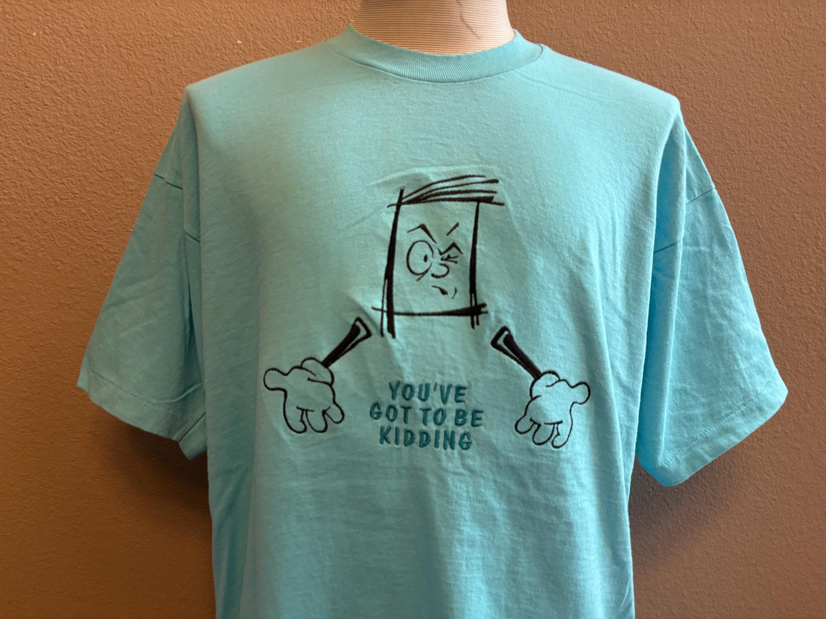 Vintage 90s Youve Got To Be Kidding Me Funny Face Tshirt XXL Graphic Tee – Feel-Good Design · High-Quality Print