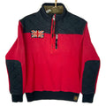 Polo Ralph Lauren Mens Medium Jacket Moto Racing Red 14 Zip British Flag Graphic Tee – Aesthetic Look · Perfect For Daily Wear