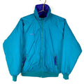 Vintage Columbia Womens Reversible Bomber Jacket Medium Blue Purple Full Zip 90s Graphic Tee – Soft Feel · Great Gift For Fans