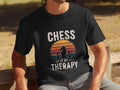 Chess Is My Therapy TShirt Mens Funny Chess Tee Gift for Chess Players Humor Therapy Shirt Unique Chess Lover Shirt Graphic Tee – Cozy Vibes · Great Gift For Fans
