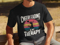 Cheerleading Is My Therapy Mens Funny TShirt Cheerleading Therapy Shirt Funny Cheerleader Tee Unique Cheerleader Gift Cheer Fans Graphic Tee – Everyday Comfort · Must-Have Style