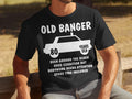 80th birthday TShirt Born In 1945 80 years old Old Banger Design Birthday Gift Gildan 5000 18000 18500 Graphic Tee – Fan Favorite · Top Pick For Any Outfit