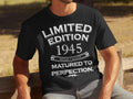 Limited Edition 1945 Vintage Quality 80th Birthday Gift 80 Years Old Gift Born In 1945 80th Birthday TShirt Sweatshirt Hoodie Hoodie – Cozy Vibes · Perfect For Daily Wear