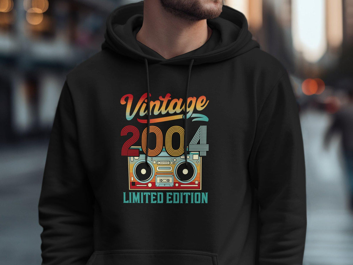 Vintage 2004 Limited Edition TShirt Born In 2004 TShirt 21st Birthday TShirt 21 Years Old Shirt Hoodie Sweatshirt Hoodie – Aesthetic Look · Perfect For Daily Wear