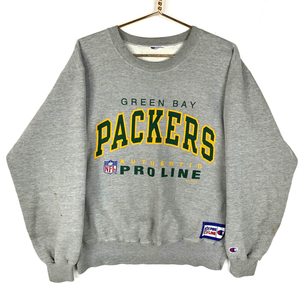 Vintage Green Bay Packers Champion Sweatshirt Large Gray 1996 Nfl 90s Sweatshirt – Everyday Comfort · Top Pick For Any Outfit