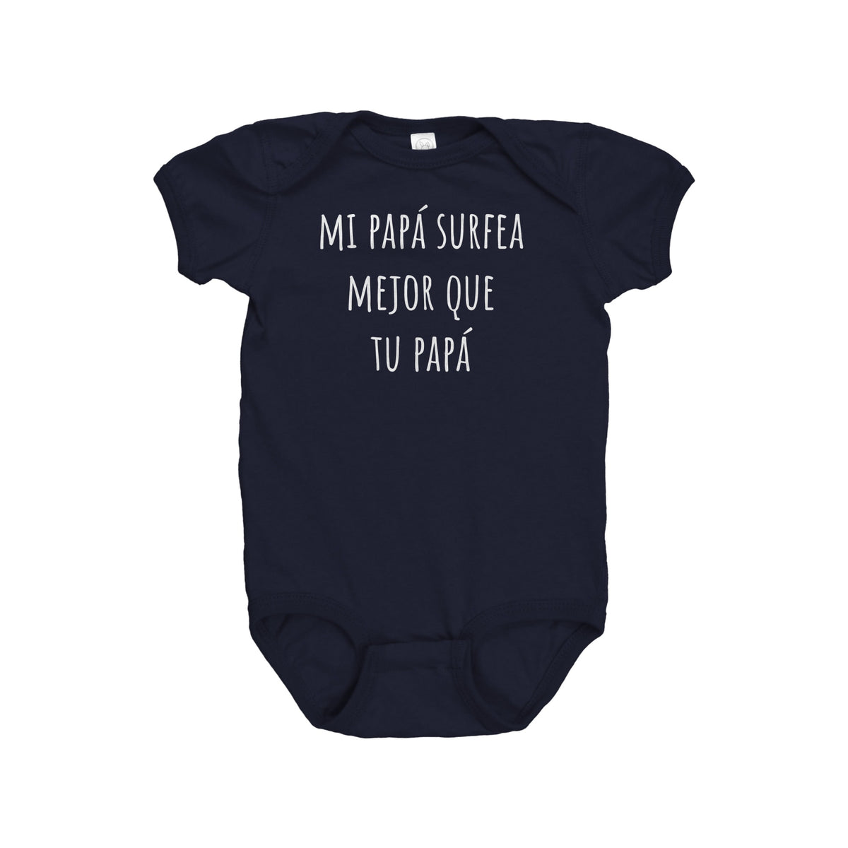 Body de beb surfista Camiseta para beb surfista Regalo para beb surfista Mi pap surfea mejor que tu pap 100 algodn Graphic Tee – Fan Favorite · High-Quality Print