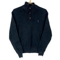 Polo Ralph Lauren Knit Sweater Medium Black Henley Pullover 90s Graphic Tee – Premium Graphic · Perfect For Daily Wear