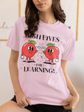Cute Teacher Tee Shirt for First Grade or Second Grade Student Teacher Teaching Major High Fives for Learning Funny School Principal Tee Graphic Tee – Everyday Comfort · Trending Graphic Apparel