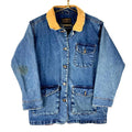 Vintage Eddie Bauer Womens Denim Chore Jacket Small Blue Wool Lined 90s Graphic Tee – Easygoing Wear · Great Gift For Fans