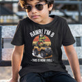 Rawr Im 8 Dinosaur Birthday Tee Kids Dinosaur T Shirt Big Truck Lover Shirt Kids Birthday Gift 8th Birthday Outfit Fun Dino Tee Graphic Tee – Aesthetic Look · Top Pick For Any Outfit