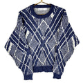 Vintage Grandpa Knit Sweater Large Blue Crewneck Argyle 90s Graphic Tee – Easygoing Wear · Perfect For Daily Wear