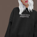 I39ll Just Have Pepperoni Funny Pizza Lover Gift Friend Who Loves Pepperoni Pizza Silly Birthday Gift for Daughter Pizza Party Sweatshirt Sweatshirt – Warm & Stylish · Great Gift For Fans