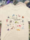 Moms Are Magnificent Animal Lover Mother39s Day TShirt with Cute Mom and Baby Animals New Mama Present for Pregnant Sister 90s Throwback Graphic Tee – Premium Graphic · Must-Have Style
