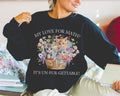 Math Teacher Sweatshirt Middle School Teacher Cat Mom or Cat Dad Who Loves Math and Flowers Funny Saying Crewneck Teacher Appreciation Sweatshirt – Warm & Stylish · Must-Have Style