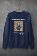 Henry David Thoreau American History Major Gift Sweatshirt for Bookworm Who Loves 19th Century Philosophy Walden Pond Literature Teacher Sweatshirt – Easygoing Wear · Top Pick For Any Outfit