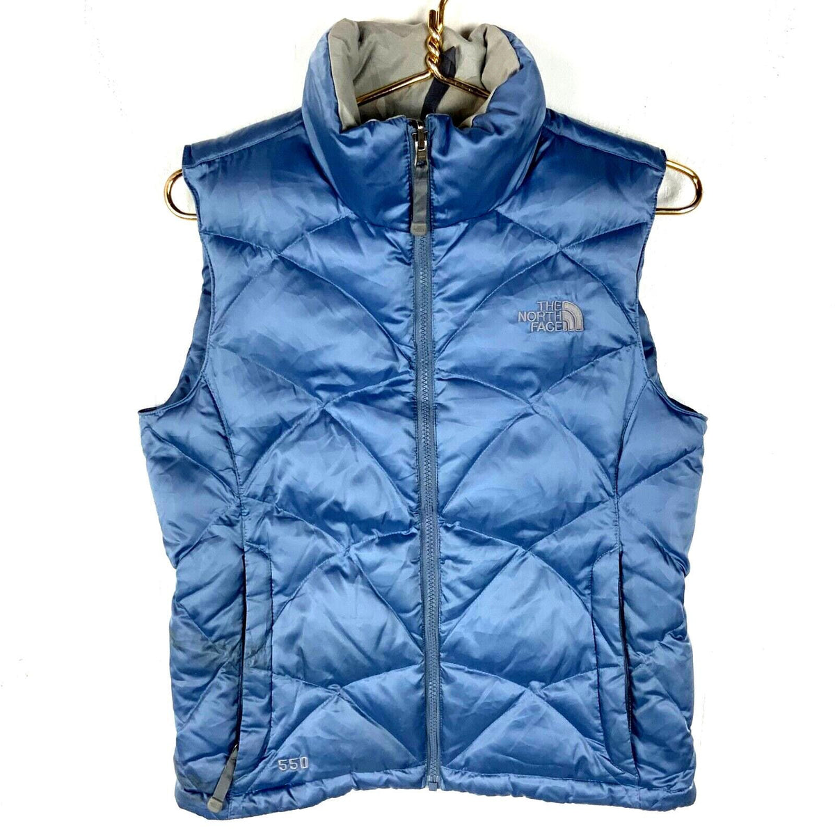 The North Face 550 Down Women39s Puffer Vest Small Blue Full Zip Graphic Tee – Easygoing Wear · Great Gift For Fans