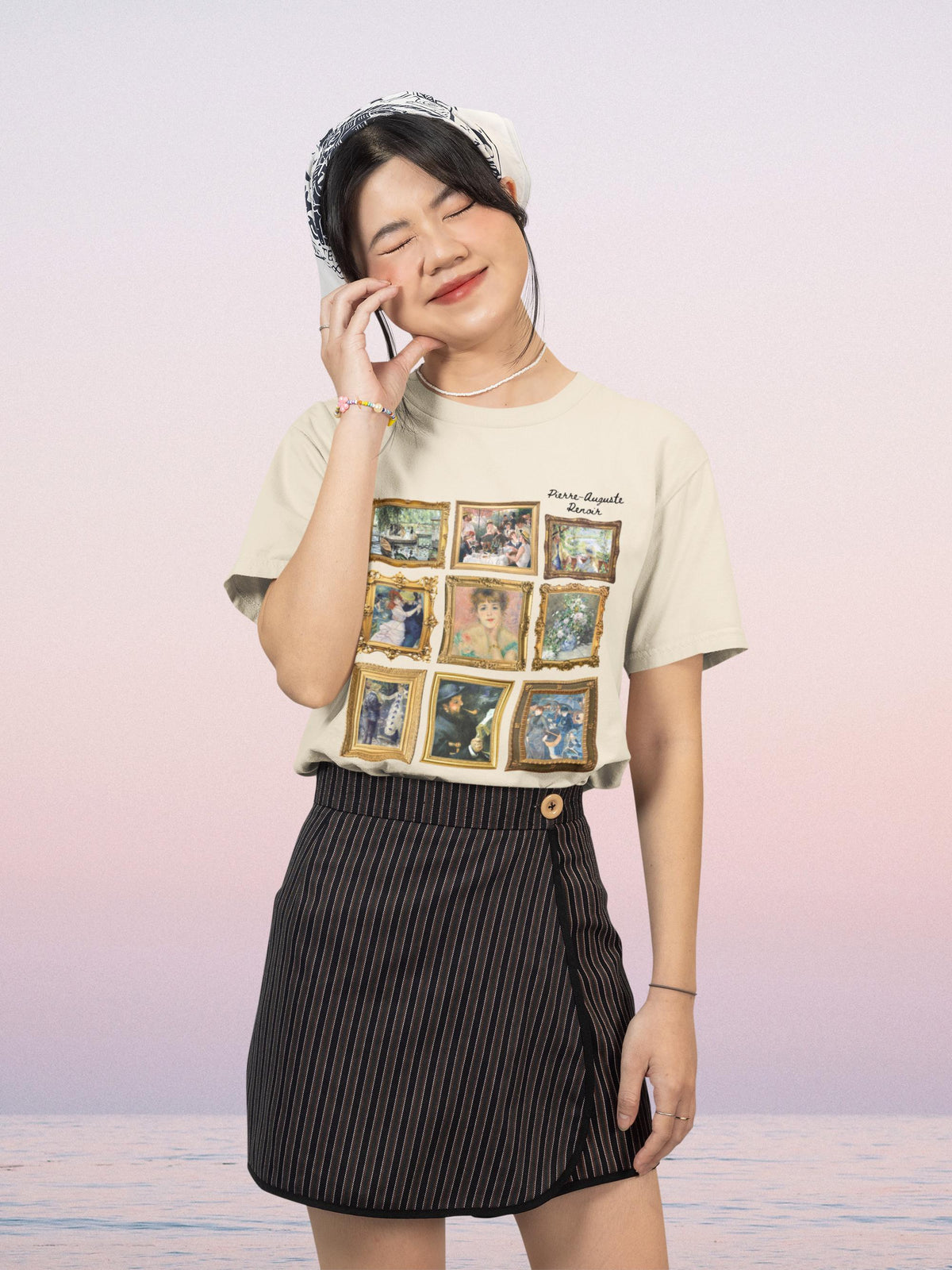 PierreAuguste Renoir Famous Paintings Tee Shirt 19th Century Impressionist Artist TShirt French Art History Humanities Professor Tee Graphic Tee – Fan Favorite · Trending Graphic Apparel