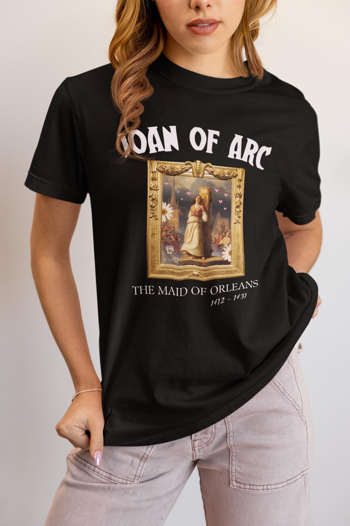 Joan of Arc Art History Tee Shirt French History Buff Gift for Social Studies Teacher or European History Professor Women39s History Shirt Graphic Tee – Fan Favorite · Trending Graphic Apparel