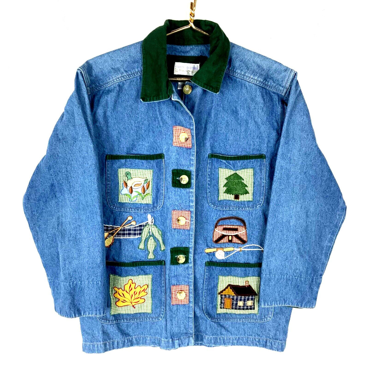 Vintage Casey Coleman Women39s Denim Jean Jacket Small Blue Embroidered 90s Graphic Tee – Feel-Good Design · High-Quality Print