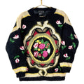 Vintage Grandma Knit Mohair Sweater Womens Large Crewneck Embroidered Lined 90s Graphic Tee – Everyday Comfort · Perfect For Daily Wear