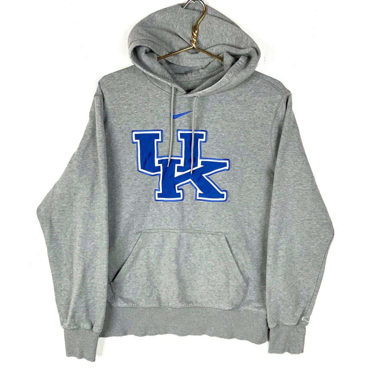 Kentucky Wildcats Nike Sweatshirt Hoodie Size Medium Gray Ncaa Center Swoosh Hoodie – Warm & Stylish · Perfect For Daily Wear