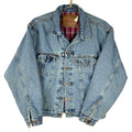 Vintage Levis Denim Jean Jacket Small Blue Light Wash Button Up Lined Red Tab Graphic Tee – Feel-Good Design · Must-Have Style