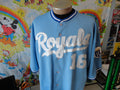 Kansas City Royals BO JACKSON Throwback Jersey Size 4XL Jersey – Soft Feel · Perfect For Daily Wear