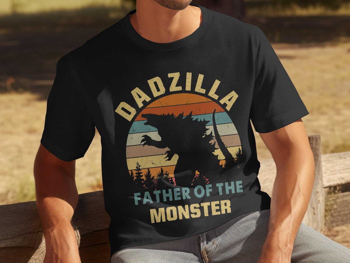 Dadzilla Father Of The Monster Tshirt Fathers Day Gift For Dad Mens T Shirt For Fathers Day Dad T Shirt Gift Idea Graphic Tee – Everyday Comfort · Trending Graphic Apparel