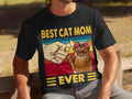 Fathers day gift for dad mens t shirt for fathers day dad t shirt best cat mom ever shirt funny cat lover shirt for dad Graphic Tee – Everyday Comfort · Must-Have Style