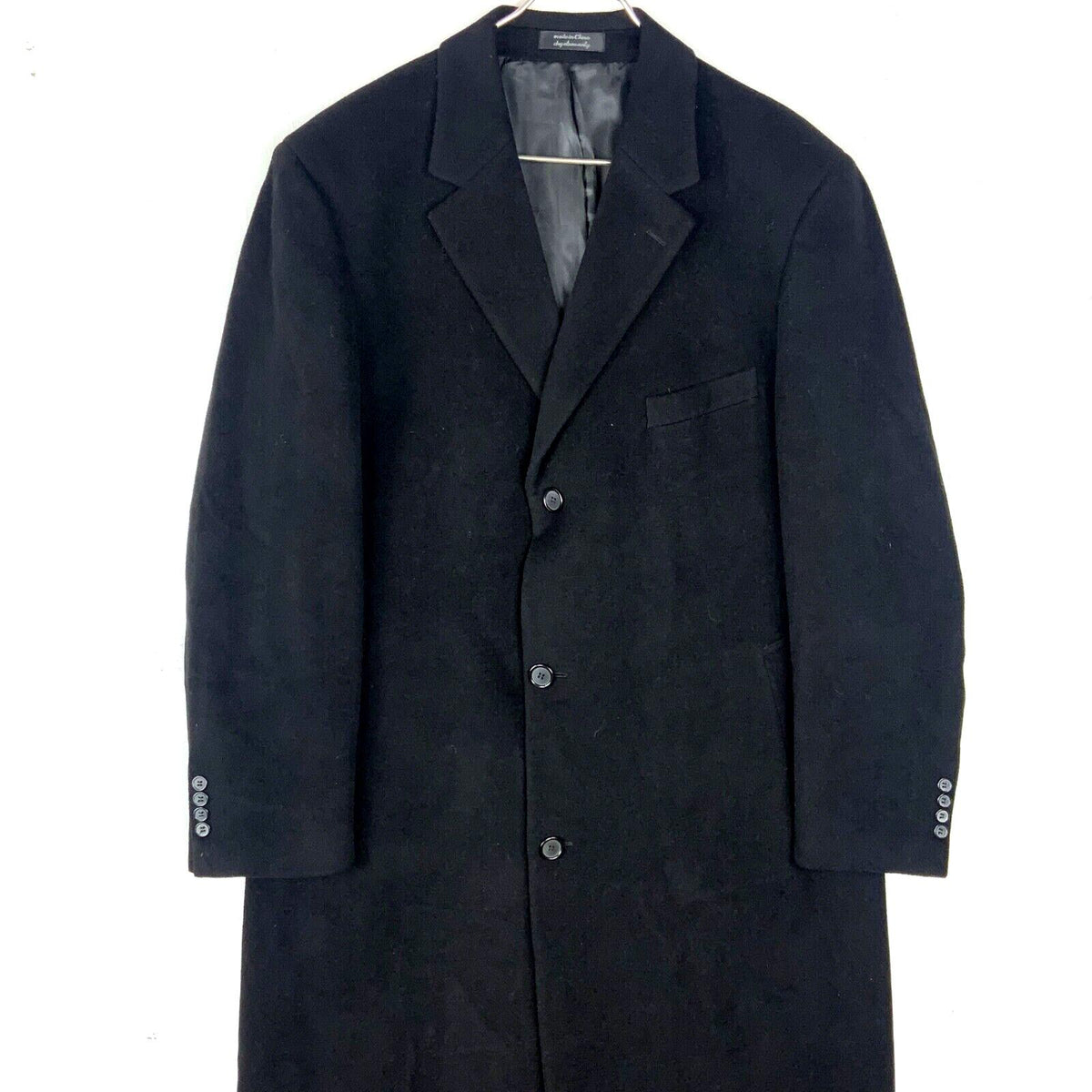 Vintage Lauren Ralph Lauren Wool Top Coat Jacket 44 Black Made Canada Graphic Tee – Cozy Vibes · Must-Have Style