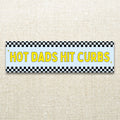 Hot Dads Hit Curbs Bumper Sticker Funny Father39s Day Present from Wife or Husband Silly Nervous Driver Bumper Sticker for Dad or Boyfriend Graphic Tee – Bold Style · Great Gift For Fans