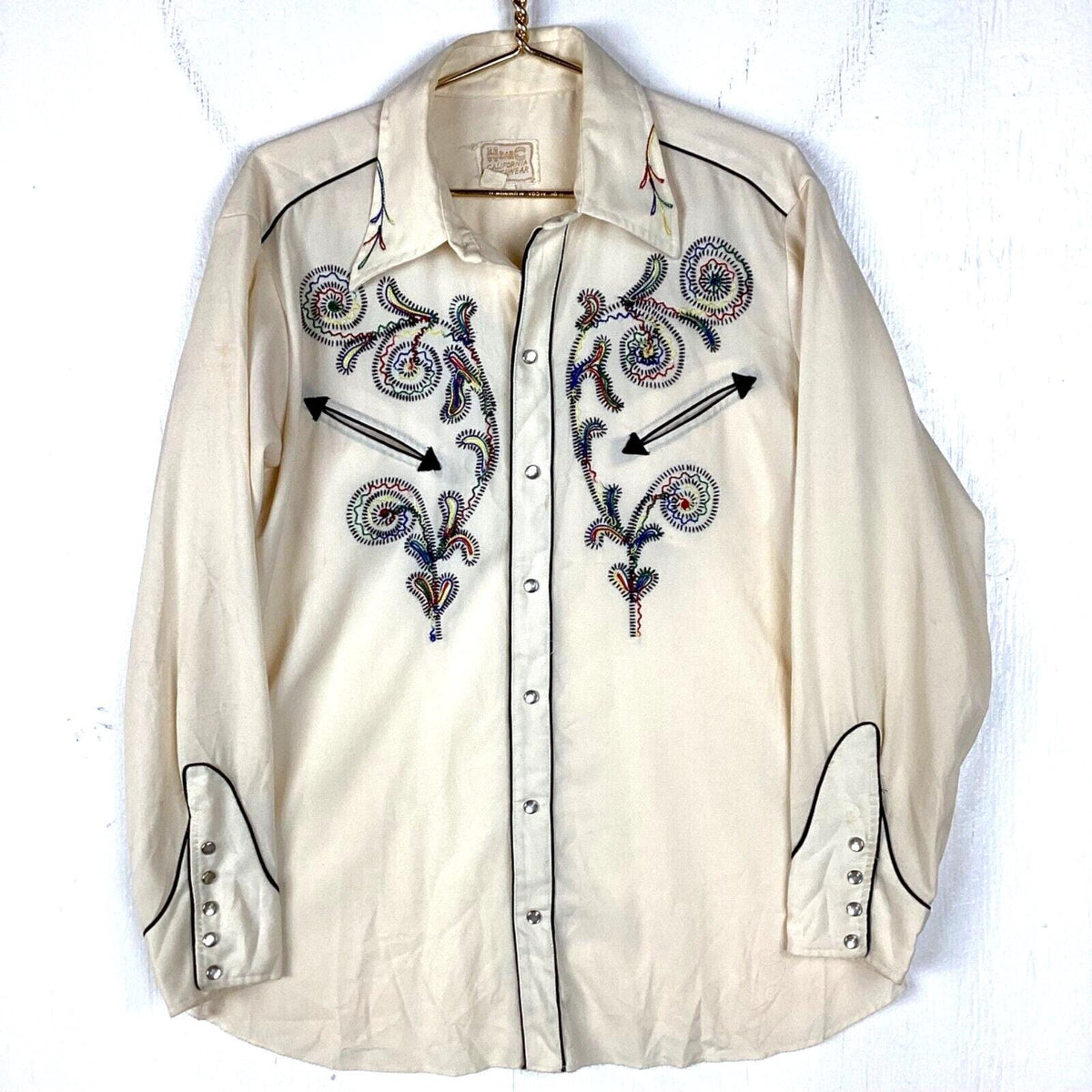 Vintage H Bar C Western Pearl Snap Shirt XL Made In Usa Rockabilly 60s 70s Graphic Tee – Premium Graphic · Great Gift For Fans