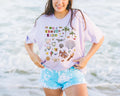 On Cruise Time TShirt Family Vacation Cruise Ship Tee Shirts with Dolphins Cute Bachelorette Matching Collage Tees for Bridal Party Graphic Tee – Cozy Vibes · Perfect For Daily Wear