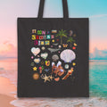 On Cruise Time Tote Bag Family Vacation Cruise Ship Tote Bags with Dolphins Cute Bachelorette Matching Collage Totes for Bridal Party Tote Bag – Easygoing Wear · Perfect For Daily Wear