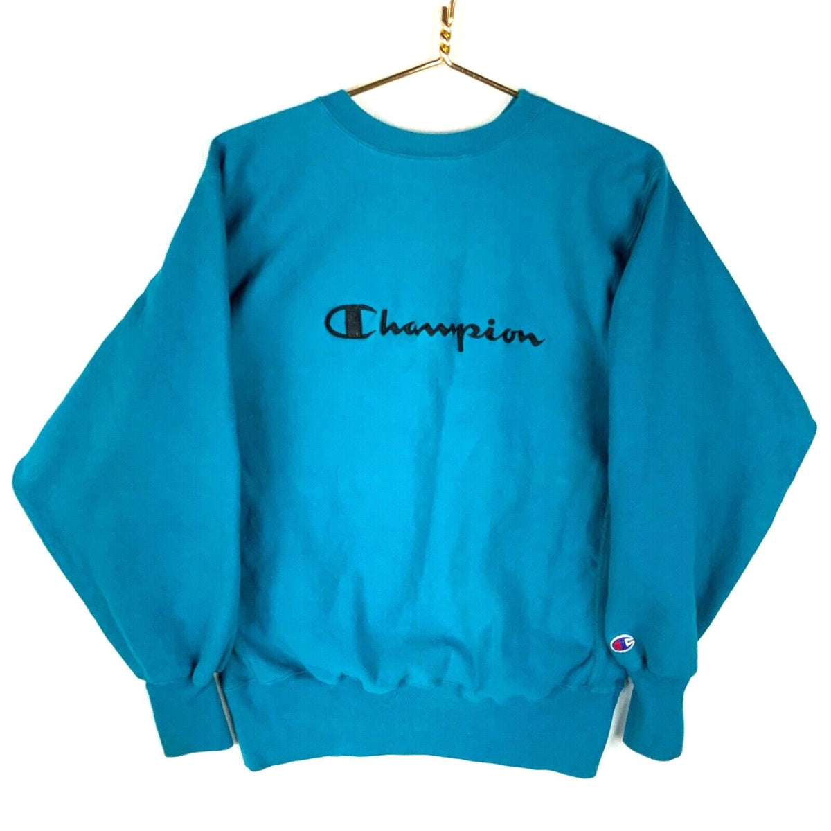 Vintage Champion Reverse Weave Sweatshirt Crewneck Large Blue Made In Usa 90s Sweatshirt – Everyday Comfort · Perfect For Daily Wear