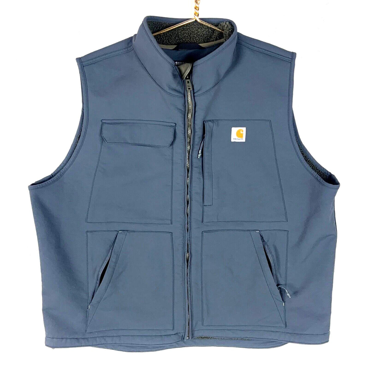 Carhartt Super Dux Vest 2XL Blue Full Zip Sherpa Lined Workwear Graphic Tee – Easygoing Wear · High-Quality Print