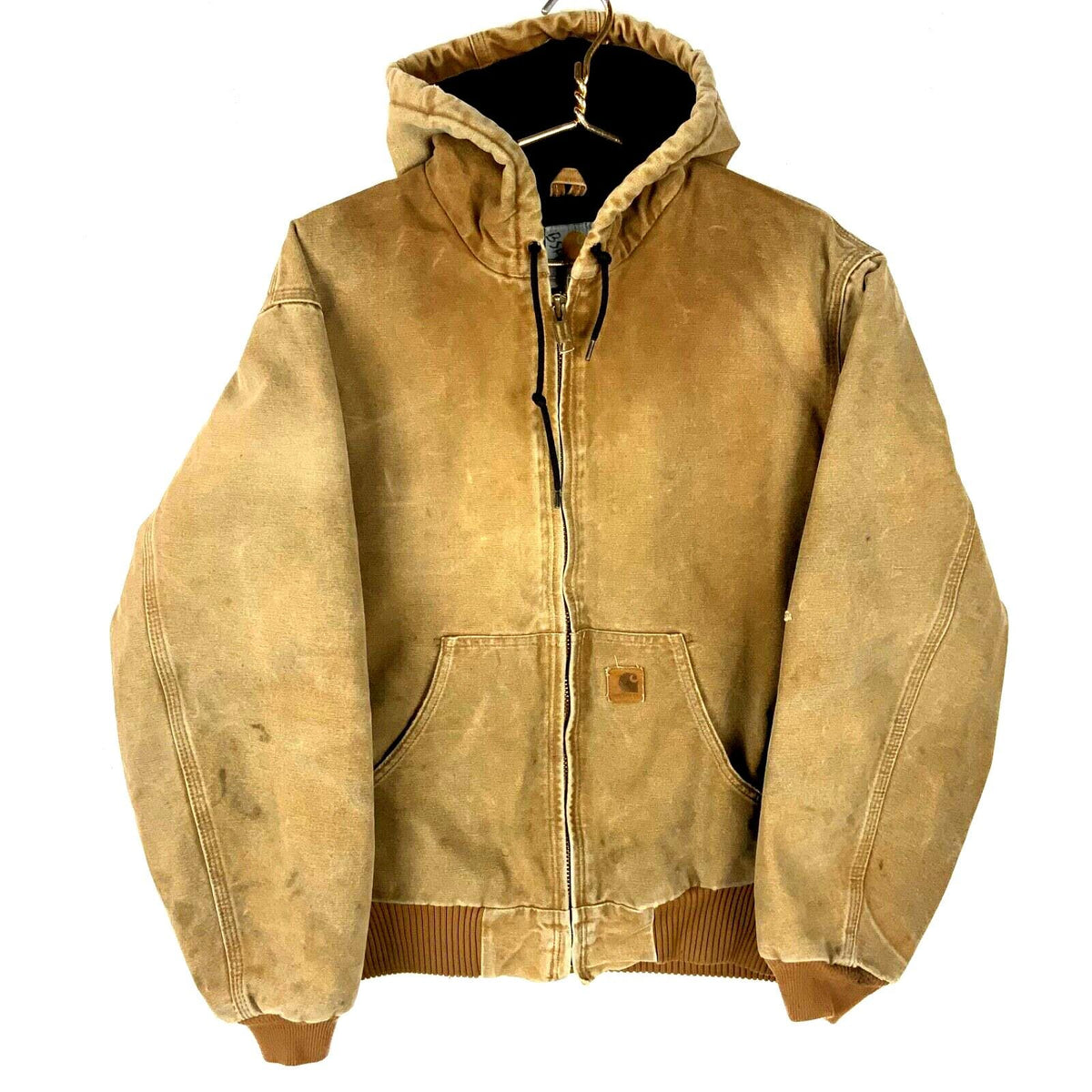 Carhartt Duck Jacket Medium Brown Full Zip Quilted Workwear Graphic Tee – Fan Favorite · High-Quality Print