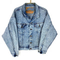 Vintage Levis Denim Jean Jacket Large Blue Light Wash 90s Graphic Tee – Bold Style · Great Gift For Fans