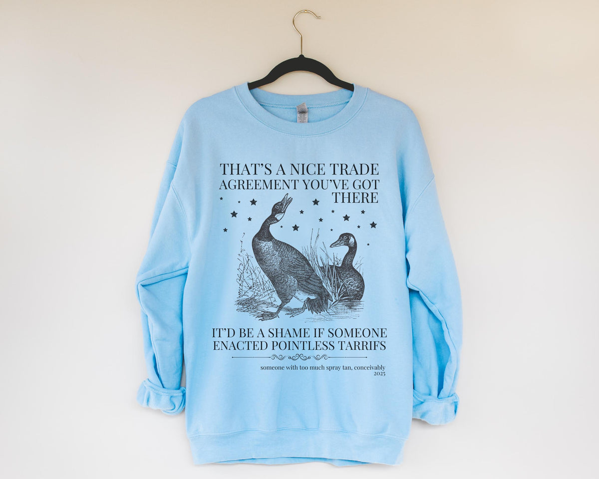 Subtle Democrat Sweatshirt Historian Who Loves Canada Funny Animal Lover Democratic Socialist Gift for Historian Equal Rights Leftist Sweatshirt – Everyday Comfort · High-Quality Print