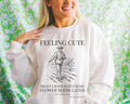 Flower Gardening Sweatshirt for Mom or Dad Who Loves Plantings Flowers Funny Saying Wedding Florist Shirt for Backyard Cut Flower Gardener Sweatshirt – Feel-Good Design · High-Quality Print