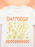Daffodil Flower TShirt for Mom Who Loves Flowers March Birth Month Gift for Mother39s Day Cute Birthday Present for Daughter who Gardens Graphic Tee – Premium Graphic · Great Gift For Fans